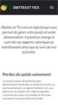 Mobile Screenshot of diettesettics.com
